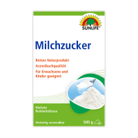 SUNLIFE® Milchzucker 500g Verdauung Ernährung Blähungen Laktose Ergänzung Magen Darm Darmträgheit