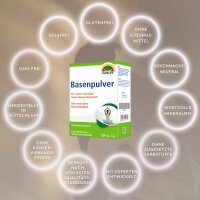 SUNLIFE® Basenpulver 250g Säure-Basen-Haushalt Übersäuerung Mineralien Vitamine Spurenelemente