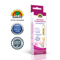 SUNLIFE® Digitales Thermometer Fieberthermometer Genau Zuverlässig Fiebermessung Körpertemperatur Temperaturanzeige