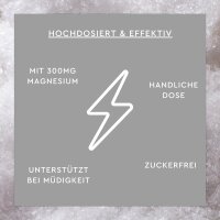 SUNLIFE® Magnesium 300 mg Tabletten Müdigkeit Muskeln Knochen Energie Mineral Entspannung 150 Stk + Vitamin C E & Melisse