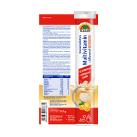 SUNLIFE® Multivitamin + Mineral Brausetabletten hochdosiert Energie Immunsystem + 10 Vitamine & 5 Mineralstoffe