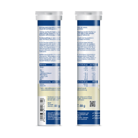 SUNLIFE® Calcium + Vitamin D3 Brausetablette Zitrone& Limette für Knochen& Zähne + Vitamin K1 & Folsäure & Kupfer