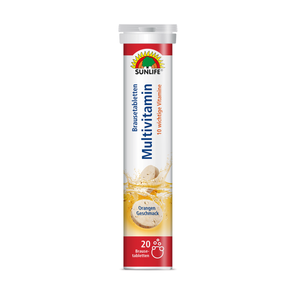 SUNLIFE® Multivitamin Brausetabletten Orange...