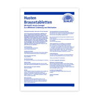 SUNLIFE® Husten Brausetabletten Hustenstiller mit Acacia Senegal Erkältung Reiz Halsschmerzen Schleim