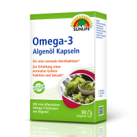 SUNLIFE® Vegane Omega 3 Algenöl Kapseln