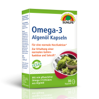 SUNLIFE® Vegane Omega 3 Algenöl Kapseln