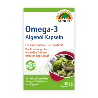 SUNLIFE® Vegane Omega 3 Algenöl Kapseln