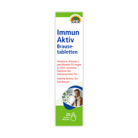 SUNLIFE® Immun Aktiv Brausetabletten 20 Stk Stärkung Immunsystem Limette-Grüntee Gesundheit Abwehrkräfte
