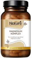 SUNLIFE® NATURE Magnesium Komplex 400mg Kapseln 3...