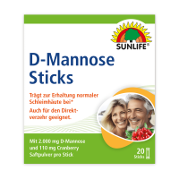 SUNLIFE®  Fit for Work Sticks Pfirsich-Maracuja Geschmack Leistungsfähigkeit Nerven