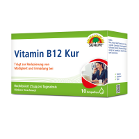 SUNLIFE® Vitamin 25µg B12 Kur 10x8ml Ampullen...