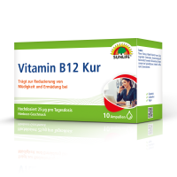 SUNLIFE® Vitamin 25µg B12 Kur 10x8ml Ampullen...