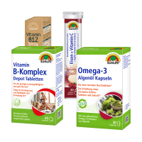 SUNLIFE® Vegan Vorteilspack Ernährung Omega 3...