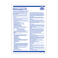 SUNLIFE® Melissengeist EN 500 ml Beruhigung Entspannung Kräuter Durchblutung Natur Pflanzlich Magen-Darm Unwohlsein 15 Heilkräuter