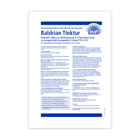 SUNLIFE® Baldrian Tinktur 100 ml Entspannung Wohlbefinden Nervosität Beruhigung Unruhe + Schlaffördernd Einschlafen Ruhe