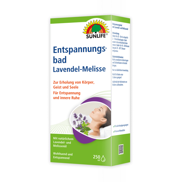 SUNLIFE® Entspannungsbad Lavendel-Melisse