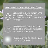 SUNLIFE® Heißer Salbei 20 Sticks Wärme Erkältungszeit Beruhigend Entspannend Tee Immunsystemstärkung + Honig & Vitamin C