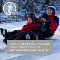 SUNLIFE® Heißer Salbei 20 Sticks Wärme Erkältungszeit Beruhigend Entspannend Tee Immunsystemstärkung + Honig & Vitamin C