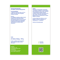 SUNLIFE® Heißer Salbei 20 Sticks Wärme Erkältungszeit Beruhigend Entspannend Tee Immunsystemstärkung + Honig & Vitamin C